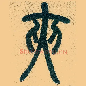 夹