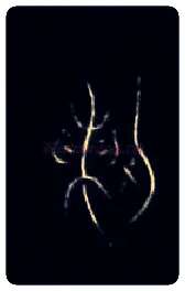 烈毛笔大篆写法,摘自战国中山王三器