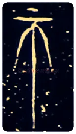 不毛笔大篆写法,摘自战国中山王三器